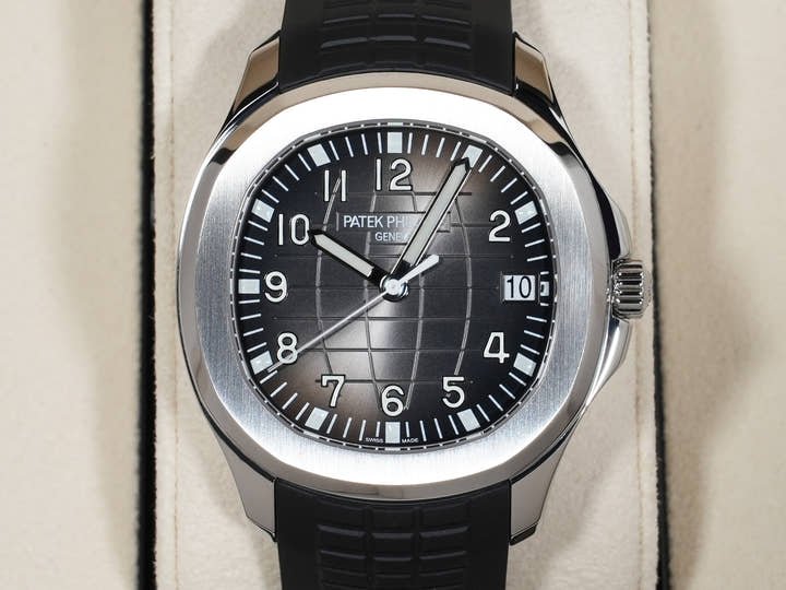 パテックフィリップ アクアノート Ref.5167A-001 ステンレススチール ブラック文字盤