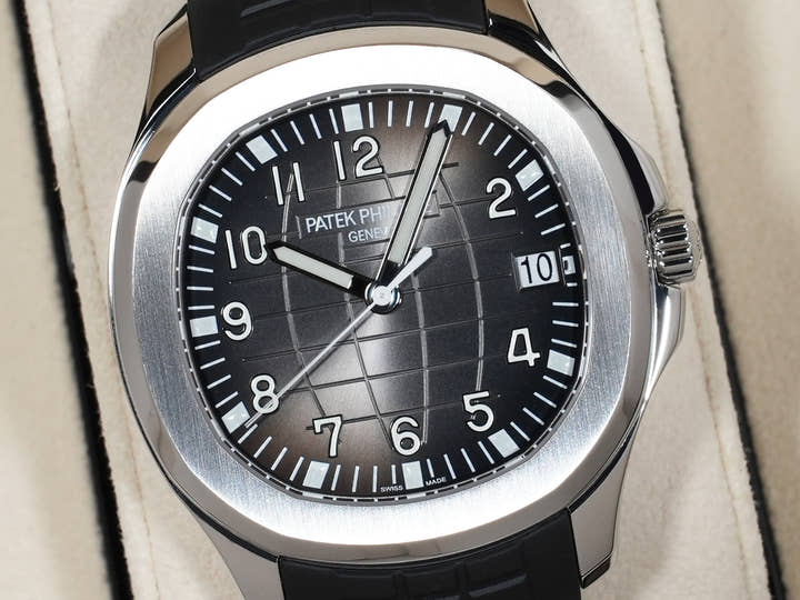 パテックフィリップ アクアノート Ref.5167A-001 ステンレススチール ブラック文字盤