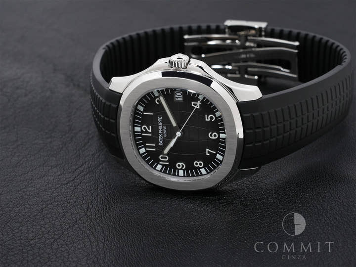 パテックフィリップ アクアノート Ref.5167A-001 ステンレススチール ブラック文字盤