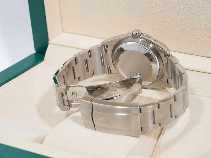 ロレックス オイスターパーペチュアル36 Ref.126000 ステンレススチール イエロー文字盤