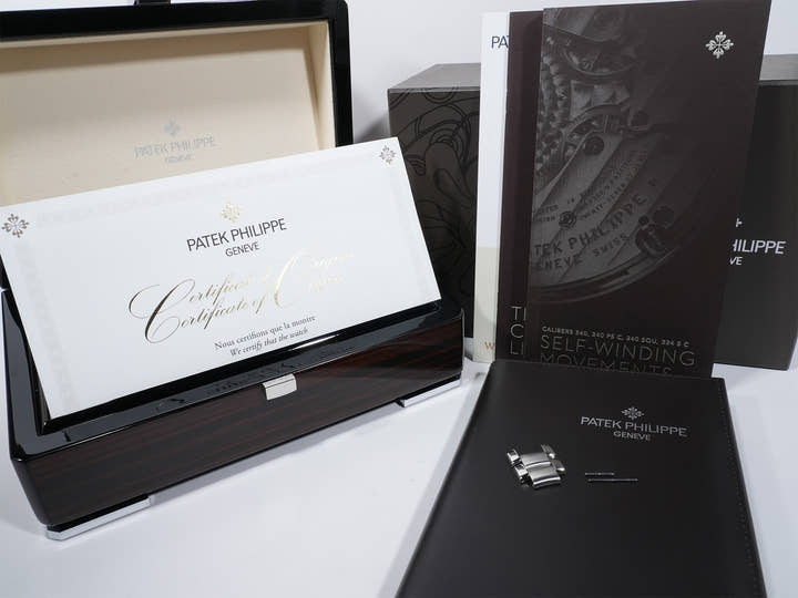 パテックフィリップ アクアノート エクストララージ Ref.5167/1A-001 ステンレススチール ブラック文字盤