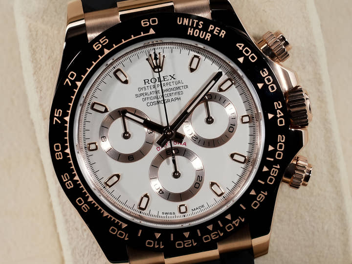 ロレックス デイトナ Ref.116515LN エバーローズゴールド アイボリー文字盤