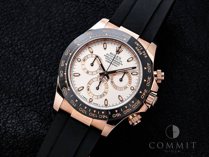 ロレックス デイトナ Ref.116515LN エバーローズゴールド アイボリー文字盤
