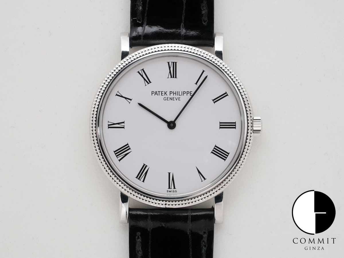 パテックフィリップ カラトラバ Ref.5120G-001 ホワイトゴールド ホワイト文字盤