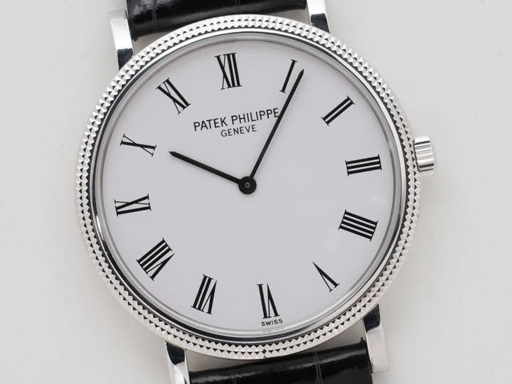 パテックフィリップ カラトラバ Ref.5120G-001 ホワイトゴールド ホワイト文字盤