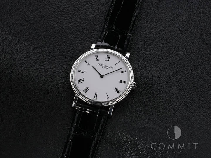 パテックフィリップ カラトラバ Ref.5120G-001 ホワイトゴールド ホワイト文字盤