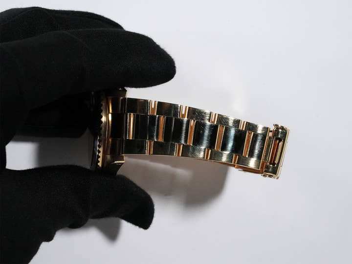 ロレックス サブマリーナー デイト Ref.16808 イエローゴールド ブルー文字盤