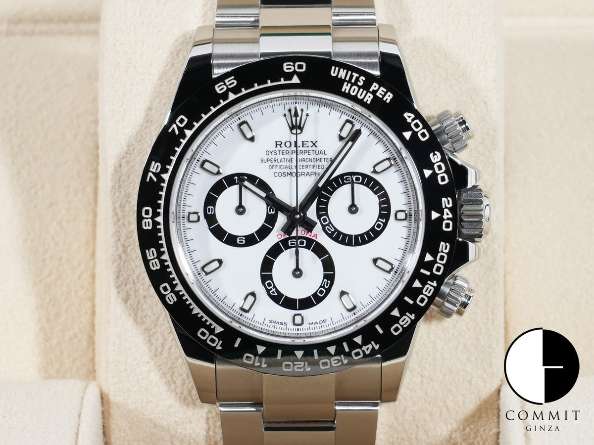 ロレックス デイトナ Ref.116500LN ステンレススチール ホワイト文字盤