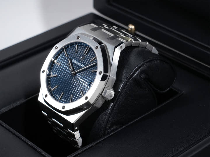 オーデマピゲ ロイヤルオーク Ref.15500ST.OO.1220ST.01 ステンレススチール ブルー文字盤