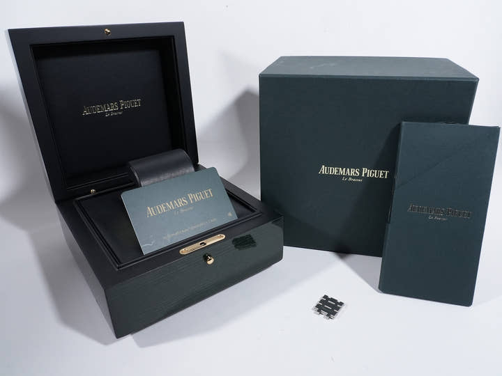 オーデマピゲ ロイヤルオーク Ref.15500ST.OO.1220ST.01 ステンレススチール ブルー文字盤