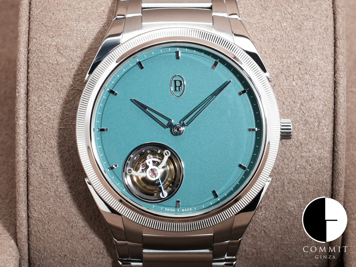 パルミジャーニフルリエ トンダ PF フライング トゥールビヨン Ref.PFS921-1020001-100182 ステンレススチール グリーン文字盤 未使用 my8gmhf8