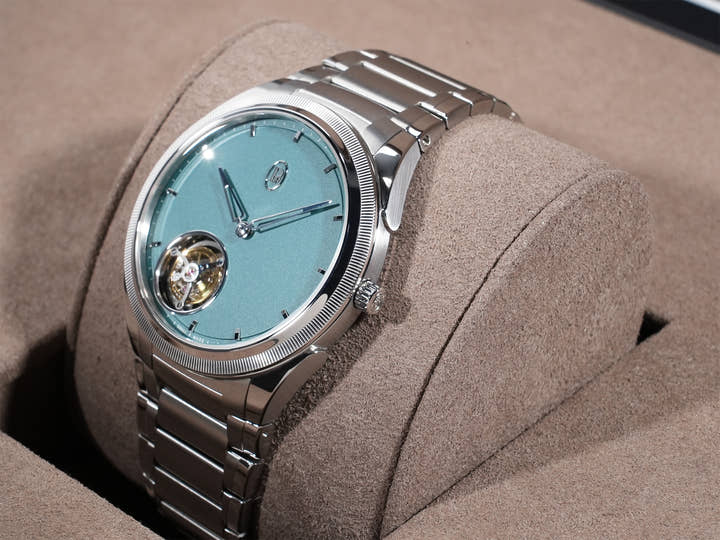 パルミジャーニフルリエ トンダ PF フライング トゥールビヨン Ref.PFS921-1020001-100182 ステンレススチール グリーン文字盤 未使用 my8gmhf8