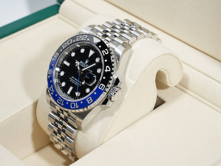 ロレックス GMTマスターII Ref.126710BLNR ステンレススチール ブラック文字盤 ジュビリーブレスレット