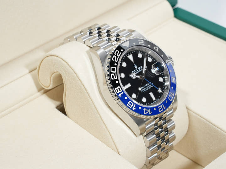 ロレックス GMTマスターII Ref.126710BLNR ステンレススチール ブラック文字盤 ジュビリーブレスレット