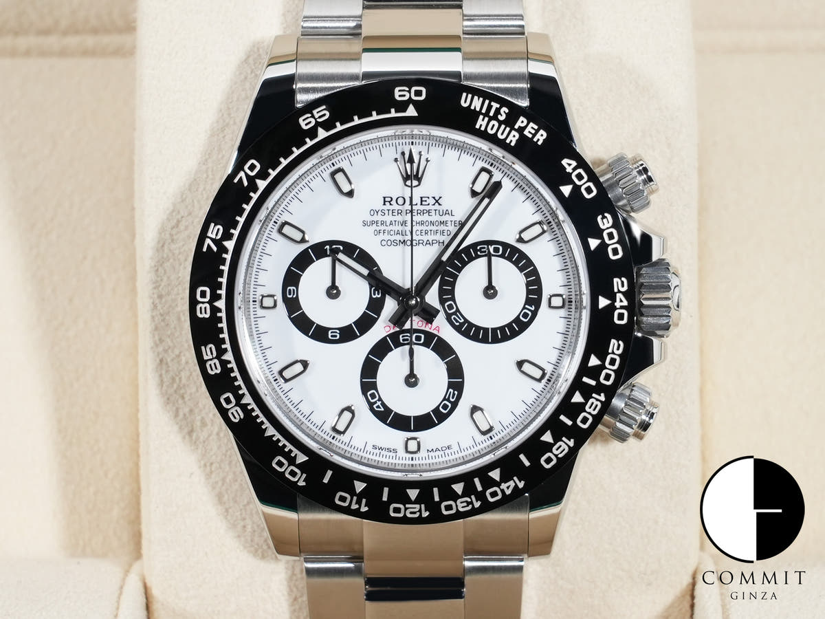 ロレックス デイトナ Ref.116500LN ステンレススチール ホワイト文字盤