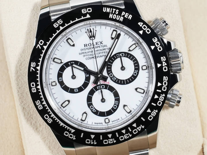 ロレックス デイトナ Ref.116500LN ステンレススチール ホワイト文字盤