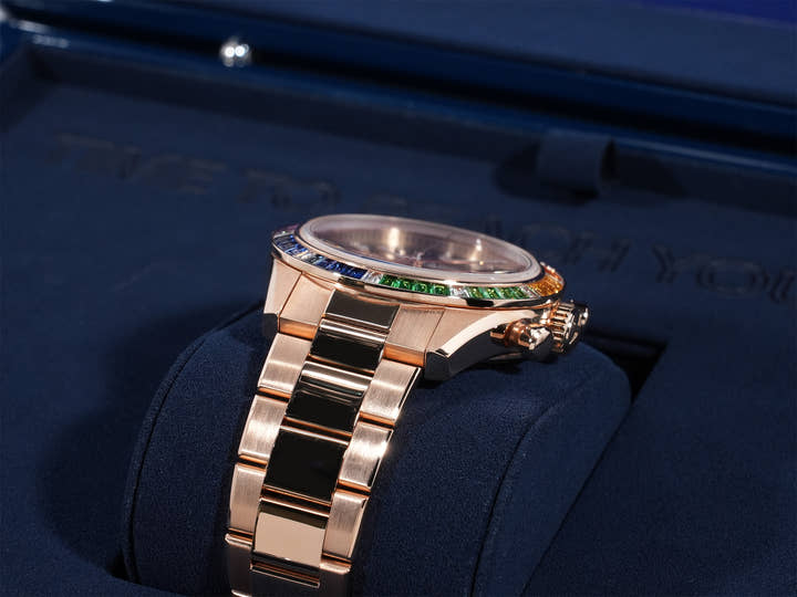 Zenith Chronomaster Sport Yoshida Special Ref. 22.3103.3600/21.M3100 Rose Gold Black Lacquer Dial, Excellent Condition 8dn4u9kr