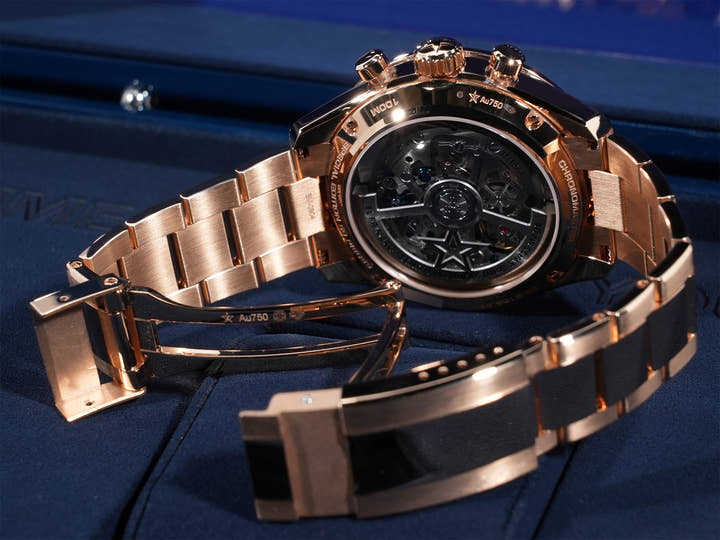 Zenith Chronomaster Sport Yoshida Special Ref. 22.3103.3600/21.M3100 Rose Gold Black Lacquer Dial, Excellent Condition 8dn4u9kr