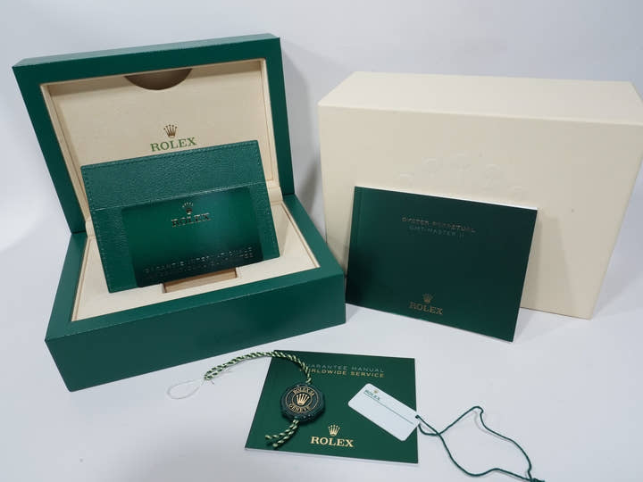 ロレックス GMTマスターII Ref.126710GRNR ステンレススチール ブラック文字盤 ジュビリーブレスレット