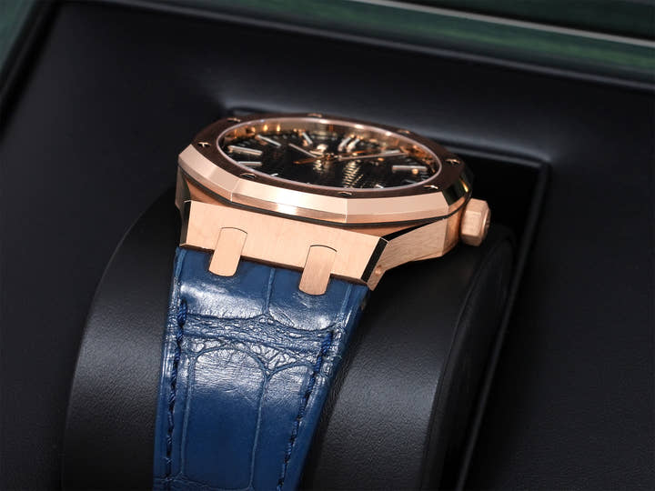 オーデマピゲ ロイヤルオーク Ref.15510OR.OO.D315CR.01 ピンクゴールド ナイトブルー文字盤
