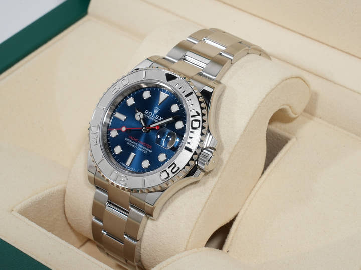 ロレックス ヨットマスター40 Ref.116622 ステンレススチール/プラチナ ブルー文字盤