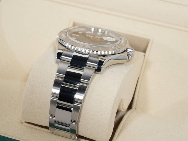 ロレックス ヨットマスター40 Ref.116622 ステンレススチール/プラチナ ブルー文字盤