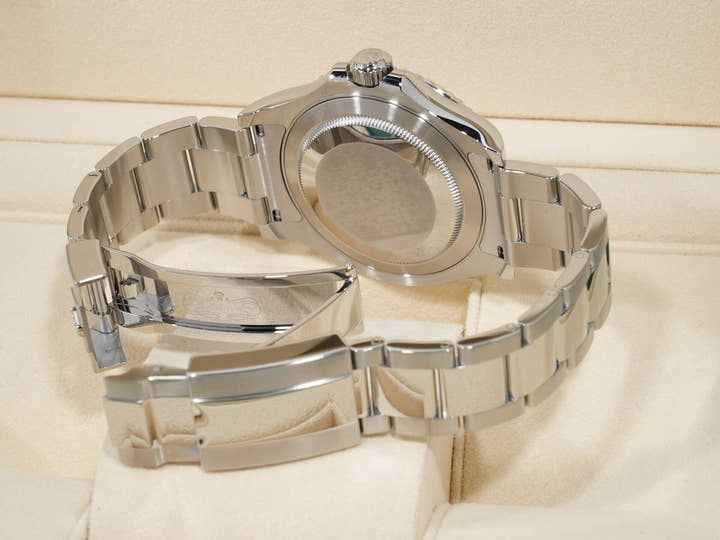 ロレックス ヨットマスター40 Ref.116622 ステンレススチール/プラチナ ブルー文字盤