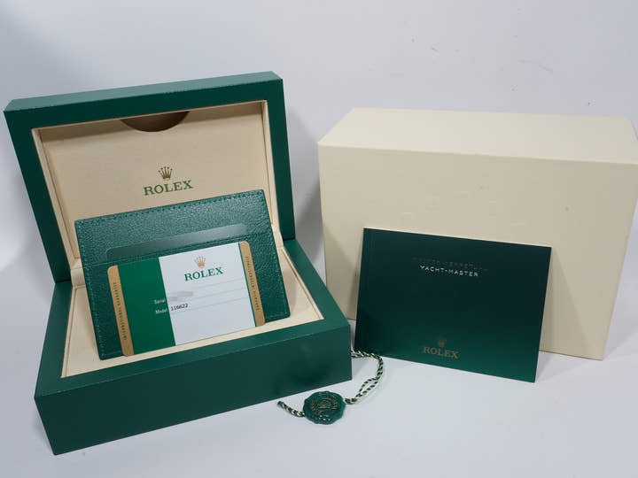 ロレックス ヨットマスター40 Ref.116622 ステンレススチール/プラチナ ブルー文字盤