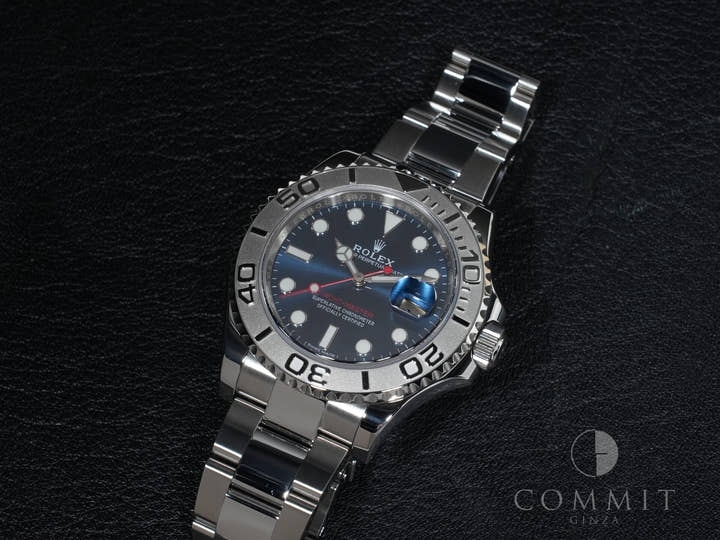 ロレックス ヨットマスター40 Ref.116622 ステンレススチール/プラチナ ブルー文字盤