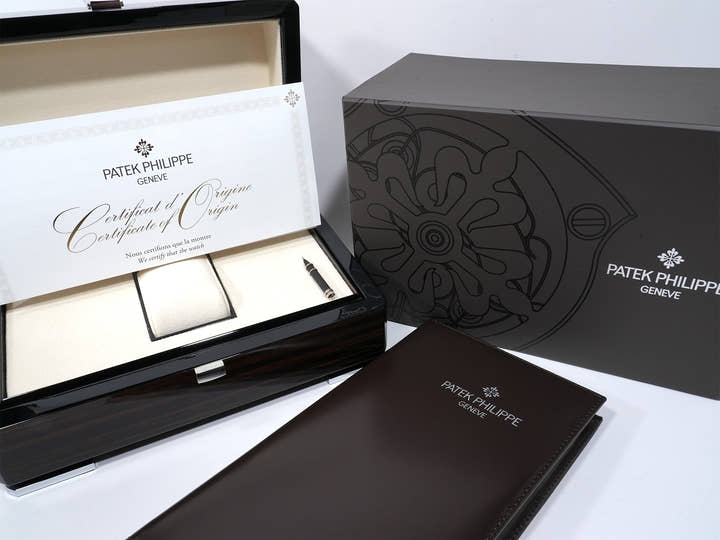 パテックフィリップ アクアノート トラベルタイム Ref.5164A-001 ステンレススチール ブラック文字盤