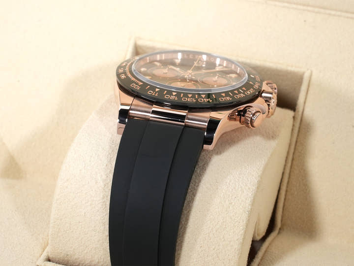 ロレックス デイトナ Ref.116515LN エバーローズゴールド ブラックxピンク文字盤