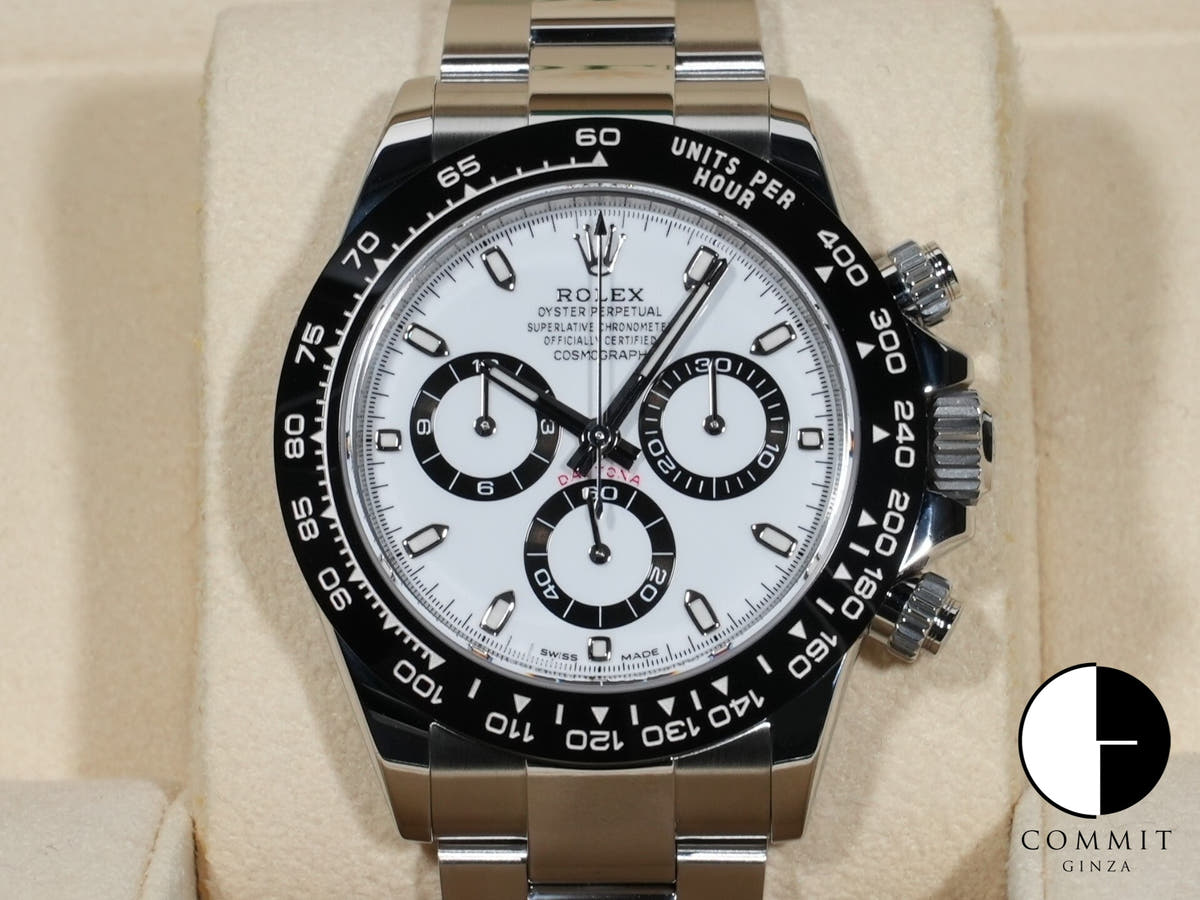 ロレックス デイトナ Ref.116500LN ステンレススチール ホワイト文字盤