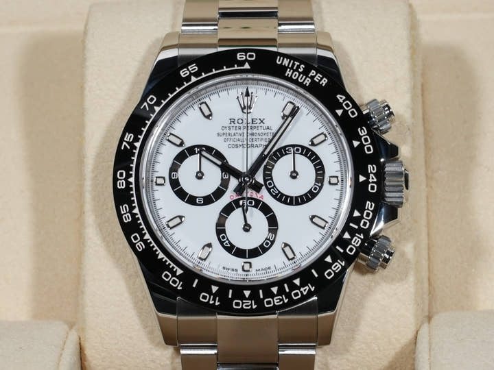 ロレックス デイトナ Ref.116500LN ステンレススチール ホワイト文字盤