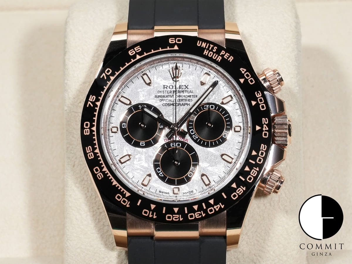 ロレックス デイトナ Ref.116515LN エバーローズゴールド メテオライト文字盤 美中古 68ntfeaj