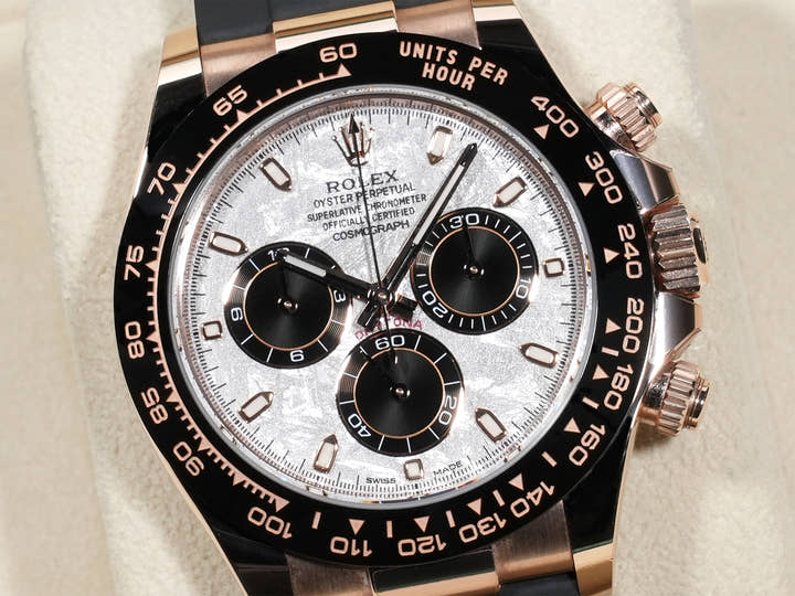 ロレックス デイトナ Ref.116515LN エバーローズゴールド メテオライト文字盤 美中古 68ntfeaj