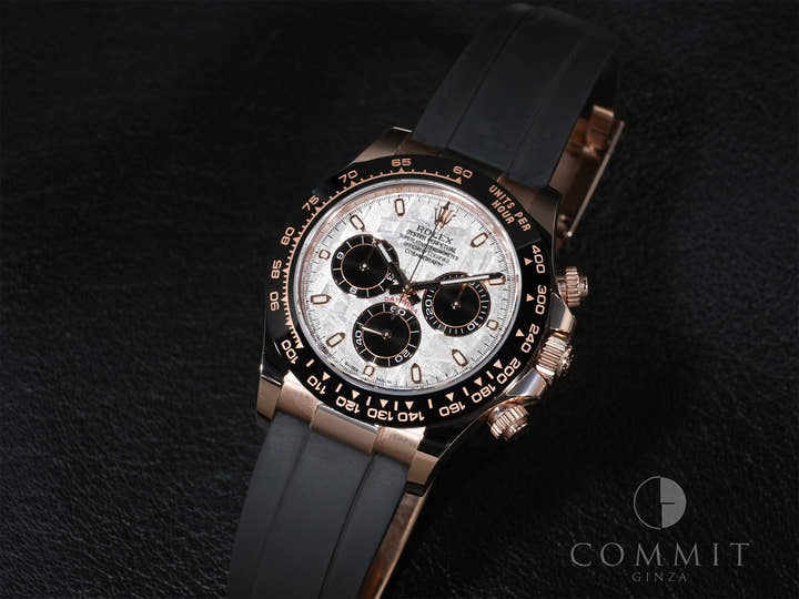ロレックス デイトナ Ref.116515LN エバーローズゴールド メテオライト文字盤 美中古 68ntfeaj