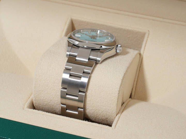 ロレックス オイスターパーペチュアル31 Ref.277200 ステンレススチール ターコイズ文字盤