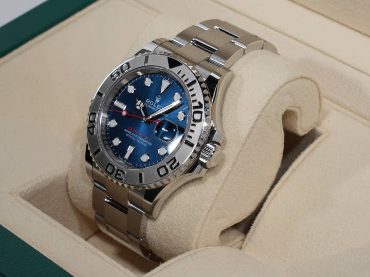 ロレックス ヨットマスター40 Ref.126622 ステンレススチール/プラチナ ブライトブルー文字盤