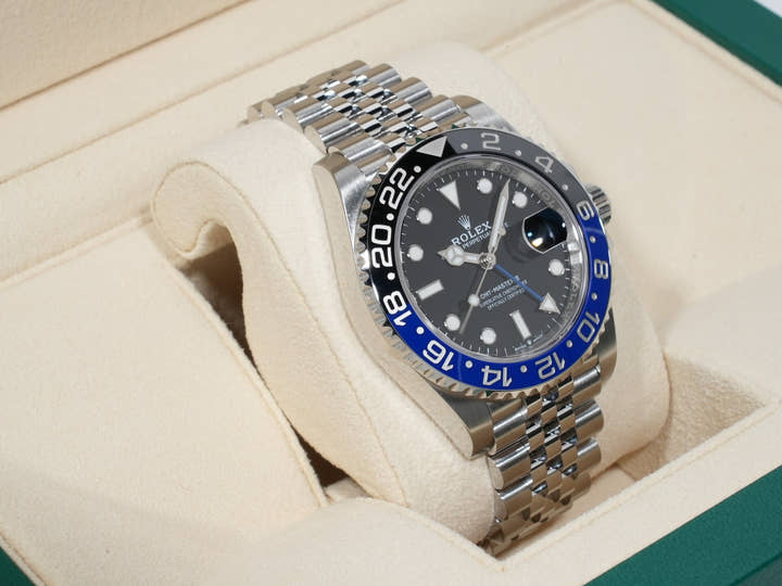 ロレックス GMTマスターII Ref.126710BLNR ステンレススチール ブラック文字盤 ジュビリーブレスレット