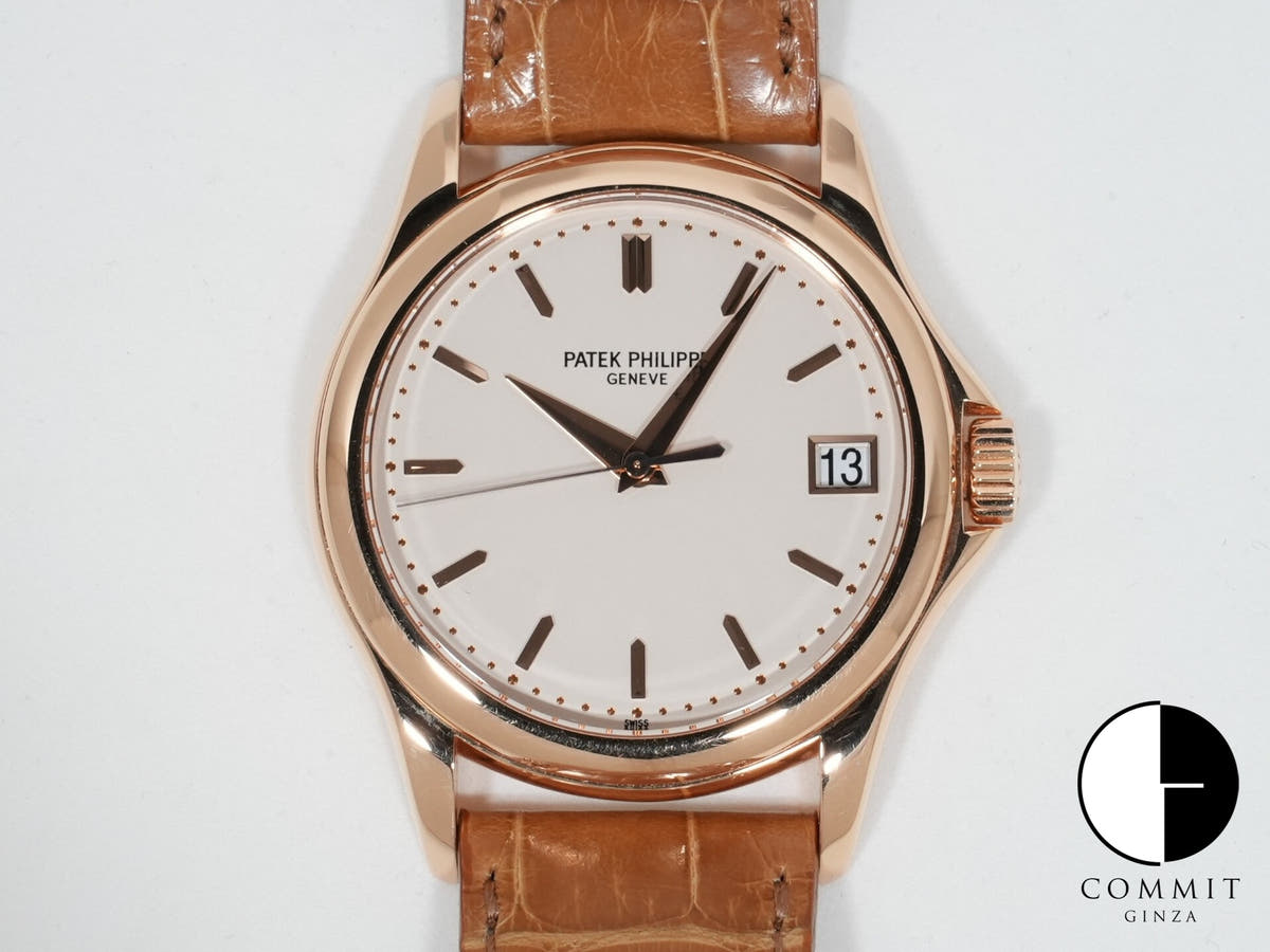 パテックフィリップ カラトラバ Ref.5127R-001 ローズゴールド シルバー文字盤 中古 w8rqzdok