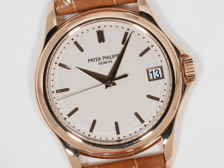 パテックフィリップ カラトラバ Ref.5127R-001 ローズゴールド シルバー文字盤 中古 w8rqzdok