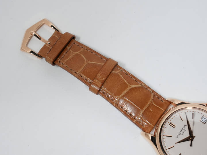 パテックフィリップ カラトラバ Ref.5127R-001 ローズゴールド シルバー文字盤 中古 w8rqzdok