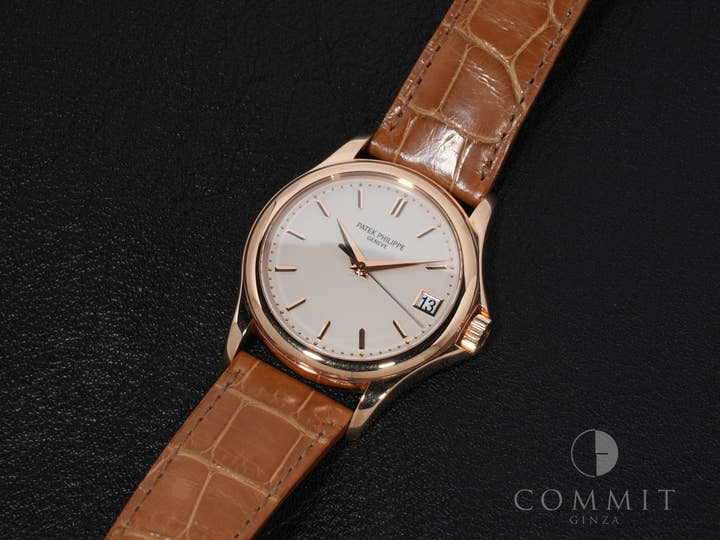 パテックフィリップ カラトラバ Ref.5127R-001 ローズゴールド シルバー文字盤 中古 w8rqzdok