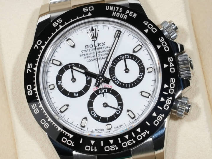 ロレックス デイトナ Ref.116500LN ステンレススチール ホワイト文字盤