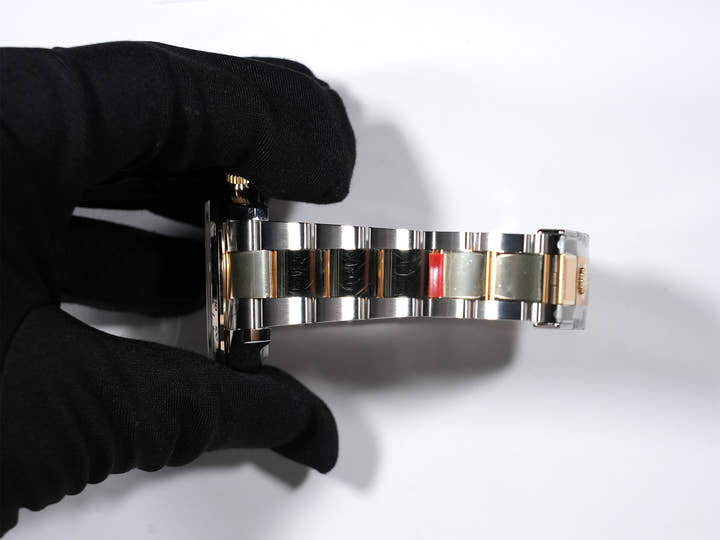 ロレックス デイトナ Ref.126503G ステンレススチール/イエローゴールド ブラックxゴールデンx8Pダイヤ文字盤