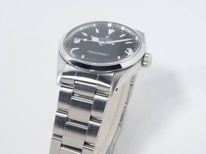 ロレックス エクスプローラーI Ref.1016 ステンレススチール ブラック文字盤 中古 ccb5tgc6