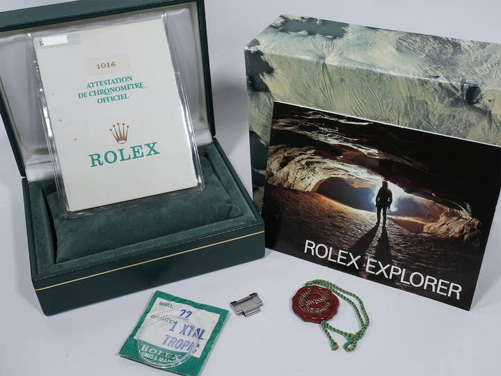 ロレックス エクスプローラーI Ref.1016 ステンレススチール ブラック文字盤 中古 ccb5tgc6