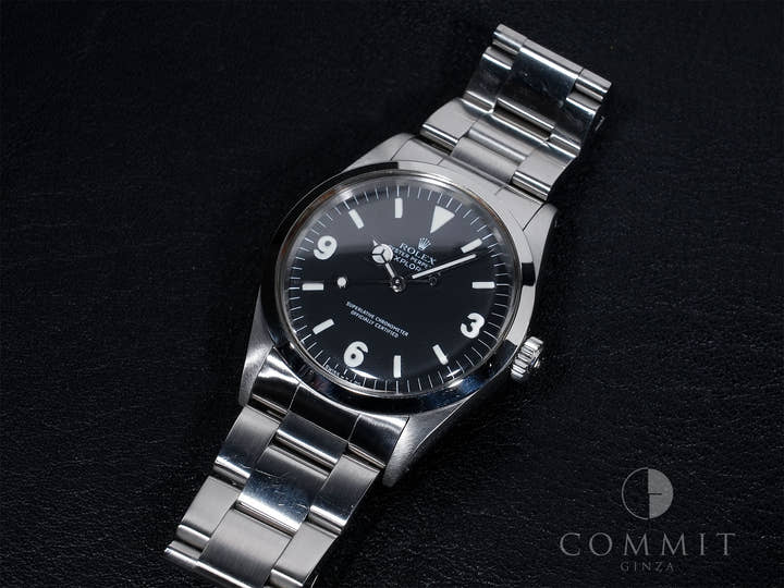 ロレックス エクスプローラーI Ref.1016 ステンレススチール ブラック文字盤 中古 ccb5tgc6