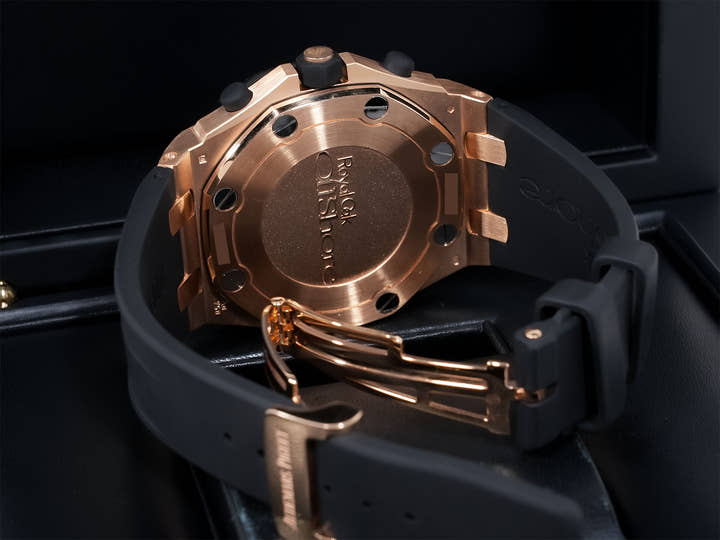 オーデマピゲ ロイヤルオーク オフショア クロノグラフ Ref.26178OK.OO.D002CA.01 ピンクゴールド グレー文字盤