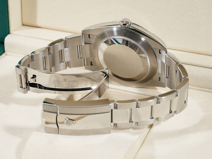 ロレックス デイトジャスト41 Ref.126334 ステンレススチール/ホワイトゴールド ミントグリーン文字盤